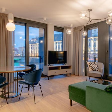 Inqse Wroclaw Marina Aparthotel Exteriör bild