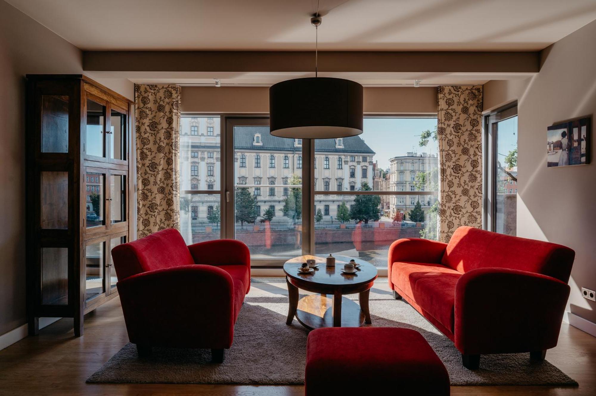 Inqse Wroclaw Marina Aparthotel Exteriör bild