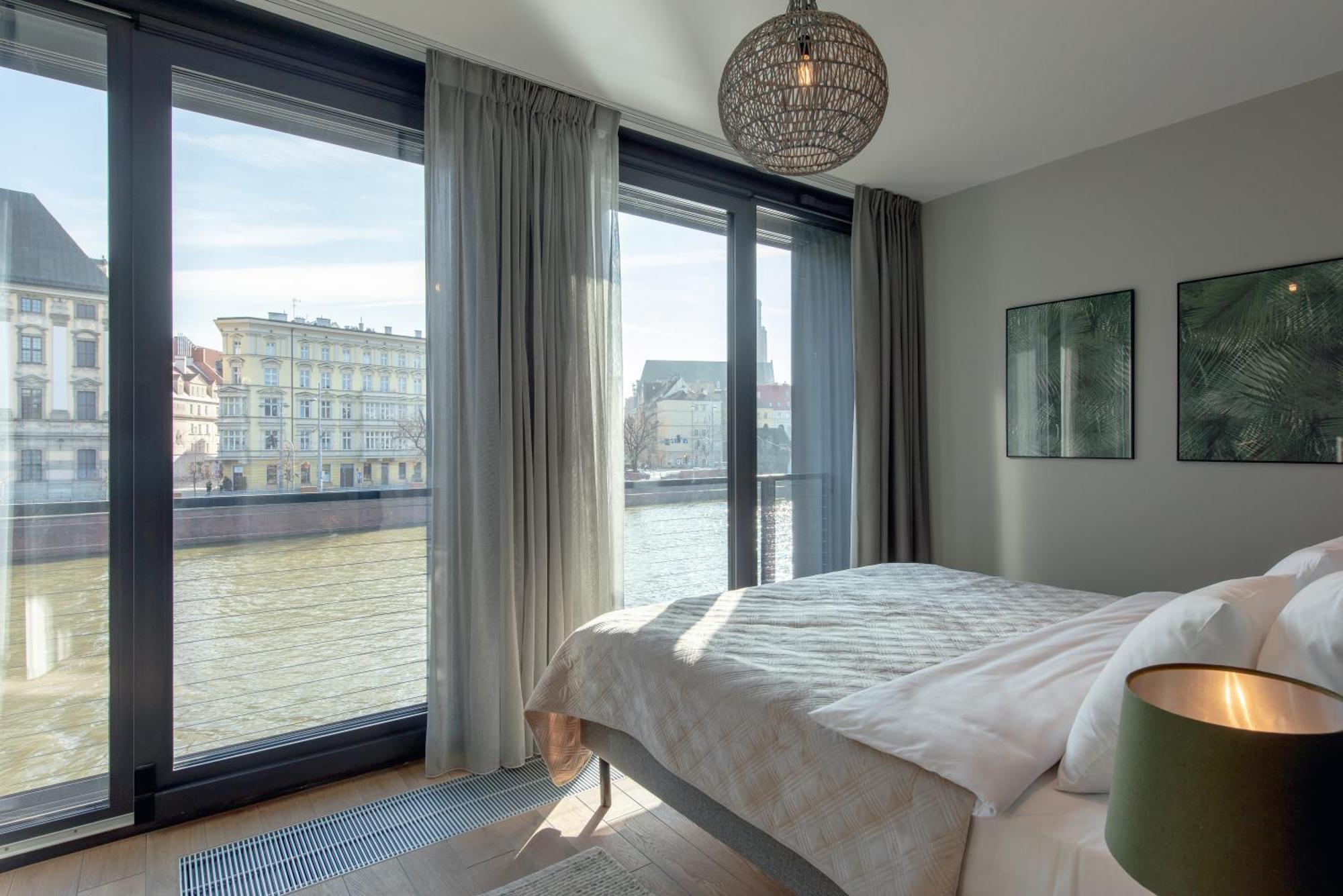 Inqse Wroclaw Marina Aparthotel Exteriör bild